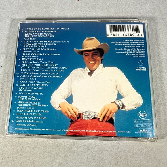 Elvis Great Country Songs CD 1996 Digitally Remastered RCA Compilation - Picture 2 of 3